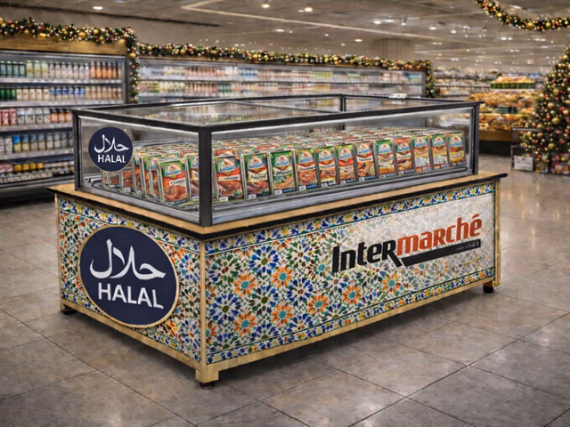 Habillage Halal pour meuble froid Boost Your Shop